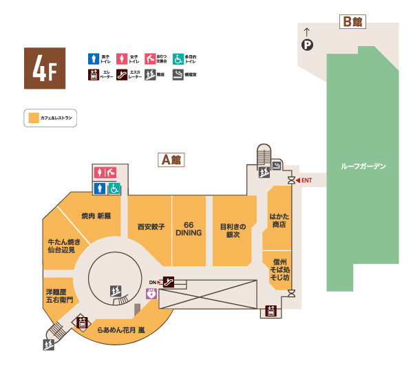MONA新浦安4Fフロアマップ