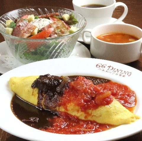 Aランチ ～週替わりサラダセット～｜66DINING 六本木六丁目食堂の